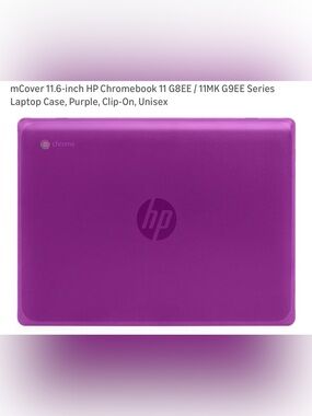 Chromebook Purple Plastic Protection Hard Cover Laptop Case